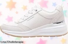 Increíbles zapatillas Skechers Billion Subtle Spots: ajusta a la perfección y vuela con este ofertón que no se repite, ¡no dejes pasar esta oportunidad que te hará brillar!