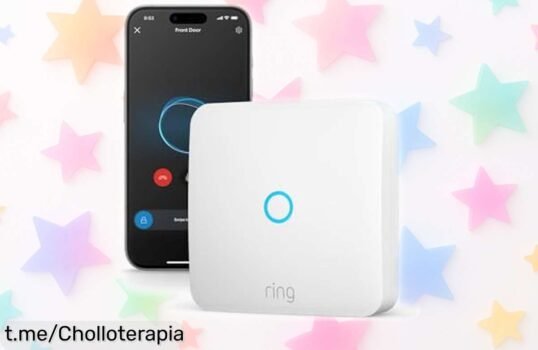 Interfono con audio y control por móvil Ring: abre la puerta desde el sofá a un precio que no cuadra, ¡no dejes pasar esta oportunidad única antes de que se agote!