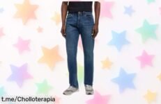Jeans Lee Straight Fit Maddox, un ofertón impresionante con diseño moderno; ponte el look que mereces antes de que desaparezcan. ¡No te quedes sin los tuyos!