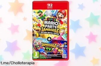 Juego Super Mario Party Jamboree para Nintendo Switch: ¡prepárate para la diversión interactiva a un precio de ganga que volará rápido! No esperes más y disfruta con amigos de esta experiencia única.