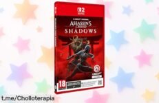 Juego de acción ninja y samurái Assassin’s Creed Shadows para Switch 2 a precio loco, vive la aventura en Japón, ¡hazte con el antes que se acabe!