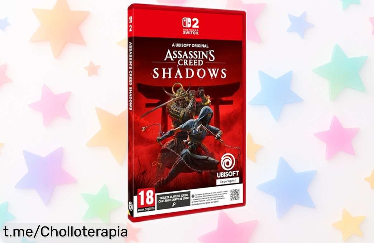 Juego de acción ninja y samurái Assassin’s Creed Shadows para Switch 2 a precio loco, vive la aventura en Japón, ¡hazte con el antes que se acabe!