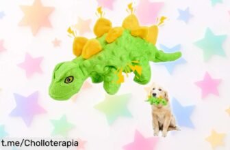 Juguete de peluche interactivo YBCCBY para perros y cachorros, a un precio de escándalo; ¡las unidades vuelan! No te quedes sin el tuyo, la diversión les espera.