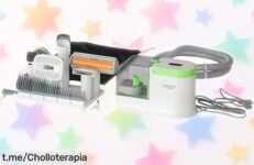 Kit cortapelos Lifenaxx LX052 con aspirador que no asusta: ¡deja a tu peludo impecable y olvídate de pelos por casa! Aprovecha esta rebaja increíble ahora mismo.