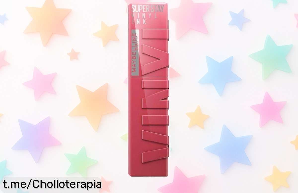 Labial líquido Maybelline Vinyl Ink con acabado vinilo a precio rebajado, ¡se agota volando! No dejes pasar esta oportunidad y resalta tu belleza ya.
