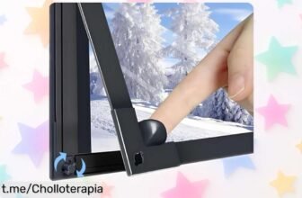 Lámina aislante para ventanas Mellroom que frena el frío y corta corrientes; ¡ofertón tirado de precio, apúntate ya antes de que se vuele!