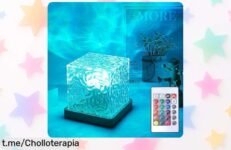 Lámpara LED táctil Mimotec con mando a distancia y colores RGB, ¡un ofertón que vuela! Crea el ambiente perfecto en tu hogar y brilla antes de que se agote.