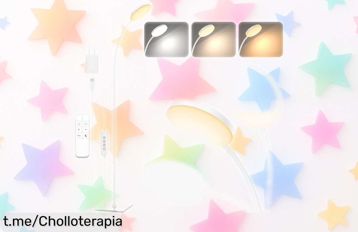 Lámpara de pie led Mojimdo con mando a distancia: ilumina tu hogar como nunca por un precio que no podrás creer, ¡date prisa antes de que se acabe este chollazo!
