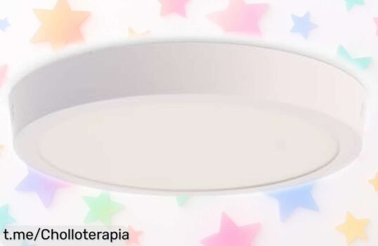 Lámpara de techo Ledme Slim 20W con luz fría, un chollazo que ilumina tu baño o cocina como nunca antes; ¡aprovecha esta oferta genial y empieza a brillar hoy!