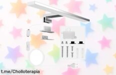 Lámpara para espejo Aogled 10W con luz natural y resistente al agua, ¡rebajada a un precio escándalo! Ilumina tus días: solo quedan pocas unidades, no dejes pasar esta oportunidad.