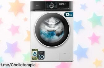 Lavadora Cecotec Bolero DressCode 12500: ¡Chollazo de 12Kg con motor silencioso y vapor que se va volando a un precio increíble! Aprovecha antes de que desaparezca.