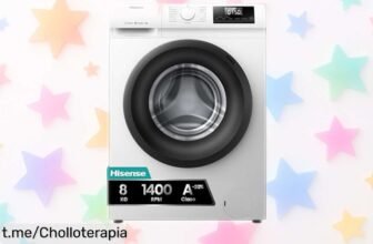 Lavadora Hisense de 8 kg con vapor que elimina bacterias y ajuste automático de detergente: ¡ofertón imperdible para ropa lista en un santiamén! No dejes pasar esta oportunidad.