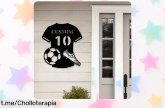 Letrero metálico personalizado con diseño de camiseta de fútbol, ¡caída de precio espectacular! No pierdas la oportunidad de darle un toque único a tu pared y triunfar en tus regalos.