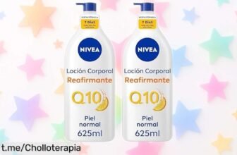 Loción corporal reafirmante NIVEA Q10 en pack de 2: piel firme y radiante en solo una semana. ¡No te pierdas este ofertón que no se repite!