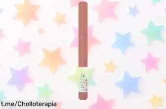 Luce labios vibrantes con el pintalabios mate cremoso Maybelline Superstay, un ofertón que te dura hasta 14 horas y resalta tu belleza sin esfuerzo. ¡No dejes escapar esta oportunidad!