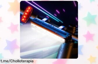 Luces para bici IPSXP con frontal y trasera, ¡precio locazo en su rebaja! Dale luz a tus aventuras garantizando seguridad y diversión. No te lo pienses, ¡hazte con ellas ya!