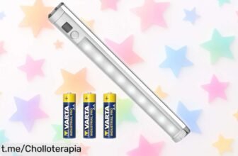 Luz LED para debajo del armario Maclean MCE166, super chollo con sensor de movimiento que se enciende sola a 5 metros y gira 360°. ¡No esperes más y llévatela antes de que vuele!