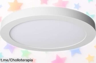 Luz LED redonda 18W de Barcelona Led a precio tirado: diseño minimalista y potencia increíble, ¡no te quedes sin iluminar tu hogar antes de que se agoten!