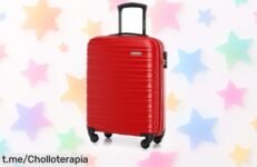 Maleta trolley de mano WITTCHEN con ruedas 360° y cerradura a un precio increíble, perfecta para tus escapadas. ¡No te quedes sin la tuya y viaja liger@ ya!