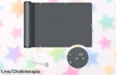 Malla para balcón que bloquea el sol y protege tu privacidad, oferta brutal a precio tirado; ¡aprópiate de la tuya antes de que se agote!