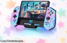 Mando Pro para Nintendo Switch de HELLCOOL: ¡el ofertón que te hará jugar como un pro! Unidades volando, no te quedes sin el tuyo y siente la emoción al instante.