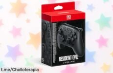 Mando Pro para Switch de Resident Evil con diseño exclusivo y rebajado una barbaridad, no te quedes sin el tuyo o te perderás la diversión.
