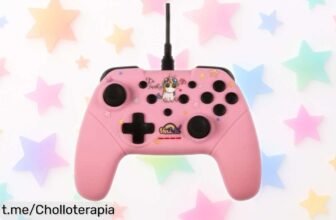 Mando con cable Konix Unik para Nintendo Switch y PC a un precio de escándalo, juega sin descanso y captura cada momento ¡Aprovecha esta mega oferta antes que se agote!