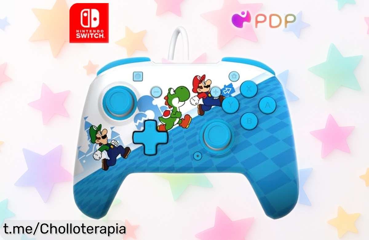 Mando con cable PDP Rematch para Nintendo Switch a precio rebajado, disfruta de tus juegos como nunca y no dejes escapar este super chollo que hará vibrar tu experiencia gamer.