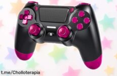 Mando inalámbrico para PS4 con vibración y giroscopio, ¡aprovéchalo a un precio de ganga y no te quedes sin el tuyo! Juega como nunca antes mientras dure esta oferta.
