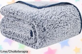 Manta sherpa ultra suave y calentita EMME: oferta loca que no se ve todos los días, ¡no dejes que te la quiten antes de llegar a casa!