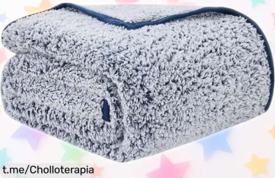 Manta sherpa ultra suave y calentita EMME: oferta loca que no se ve todos los días, ¡no dejes que te la quiten antes de llegar a casa!