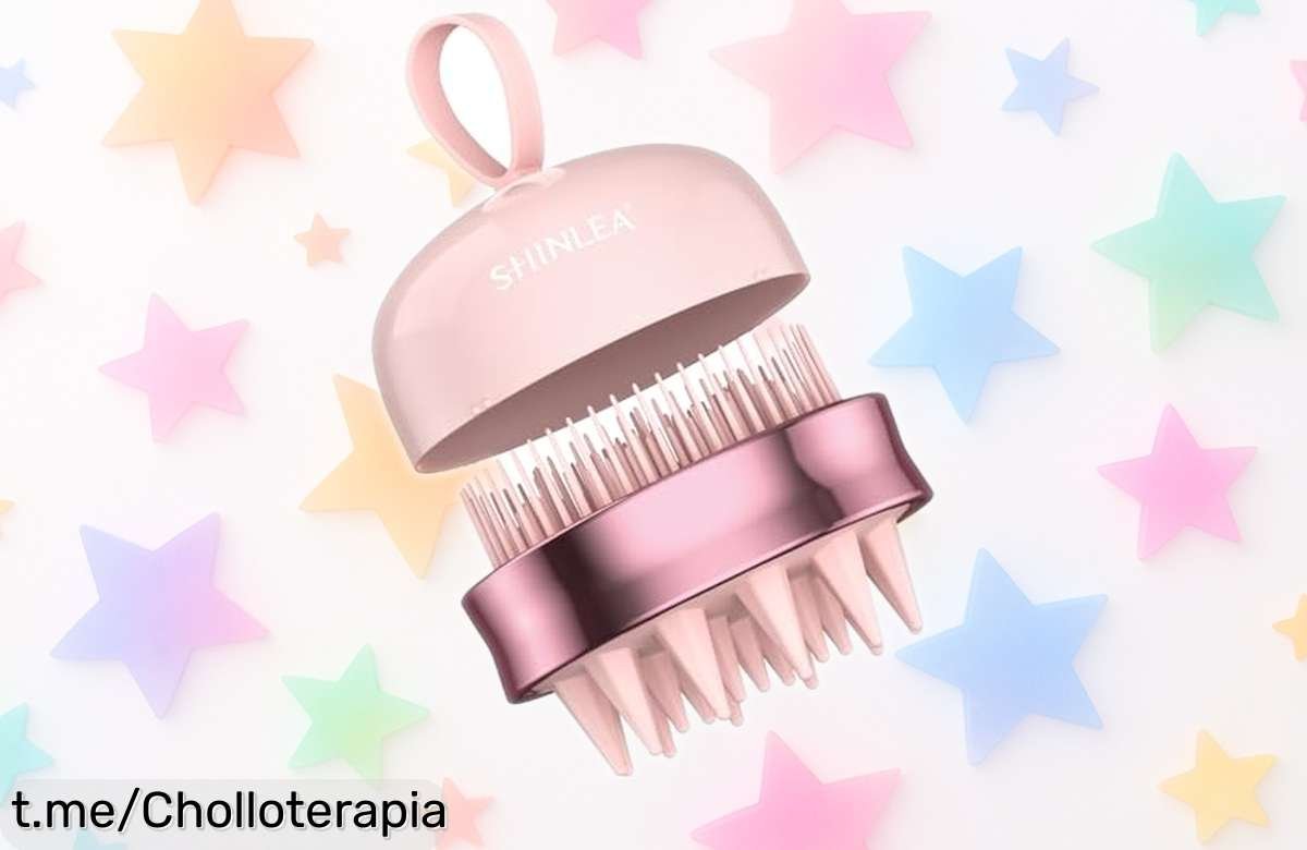 Masajeador SHINLEA 2 en 1 para cuero cabelludo y mascotas, ¡rebajado a un precio de escándalo! No te lo pierdas, transforma tus momentos de cuidado en pura felicidad.