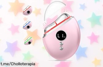 Masajeador facial eléctrico EMS Robofun: reafirma tu piel y potencia tus cremas a un precio loco que no se repite, consigue una apariencia más joven ya mismo.