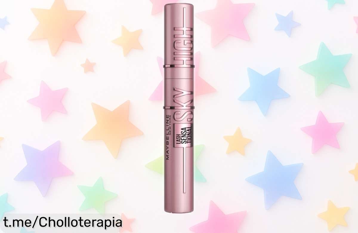 Máscara de pestañas Maybelline Lash Sensational Sky High a un precio rebajado increíble, ¡es el momento de lucir una mirada deslumbrante y darte ese capricho ya!