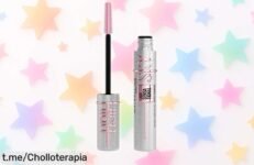 Máscara de pestañas Maybelline Lash Sensational Sky High: ¡volumen y longitud XXL con glitter a un precio loco que se va volando! No te quedes sin la tuya, corre antes que se acabe.