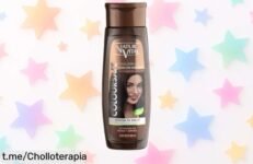 Mascarilla para pelo castaño NaturVital ColourSafe con keratina vegetal: brillo brutal en 5 minutos por un precio loco, ¡no dejes escapar este chollazo que te hará brillar!