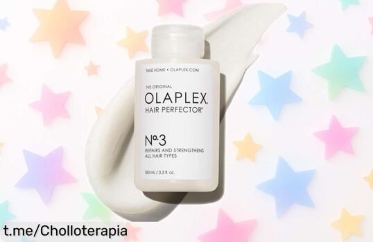 Mascarilla reparadora Olaplex No 3 para cabello dañado, con resultados en 10 minutos; ¡chollo imperdible para lucir una melena sana y brillante! ¡Date prisa antes de que se acabe!
