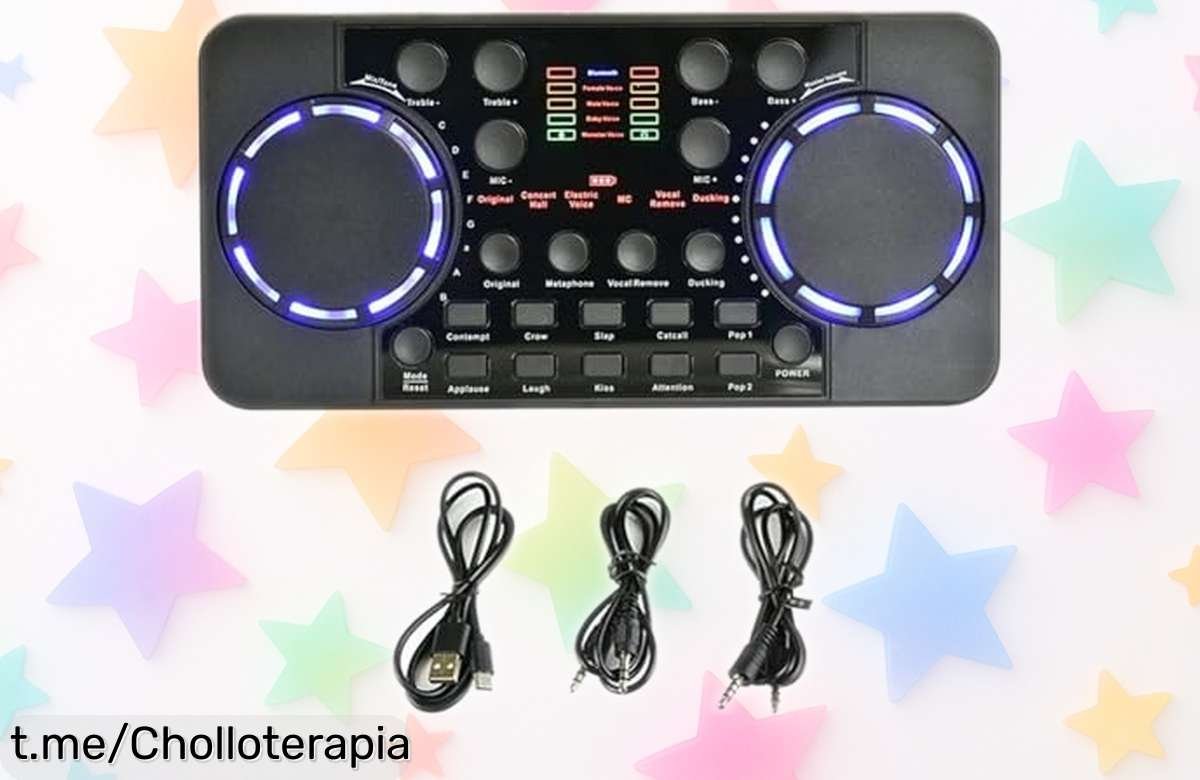 Mejoras tu sonido al instante con la tarjeta Bluetooth Zwfjcmsa V300 Pro: bajada de precio brutal, ideal para DJs y karaoke. ¡No te quedes sin el tuyo!