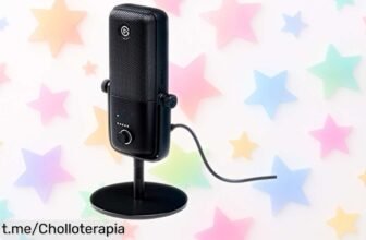 Micrófono condensador USB Elgato Wave:3 para streaming con sonido de estudio, ¡rebajado a un precio loco que vuela! No te quedes sin el tuyo y haz tus grabaciones increíbles.