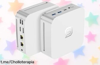 Mini PC sobremesa NAIKLULU modelo N95 con 16GB RAM y 512GB SSD a un precio loco que no te podrás creer; ¡no dejes pasar esta ganga, porque se va volando!