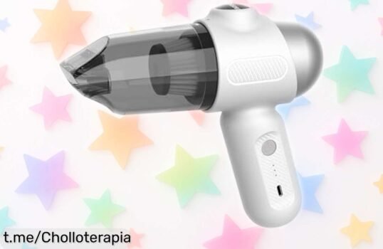 Mini aspirador portátil 4 en 1 EBOSSOM con succión potente, ¡un ofertón a precio de ganga que debes tener YA antes de que se agote!