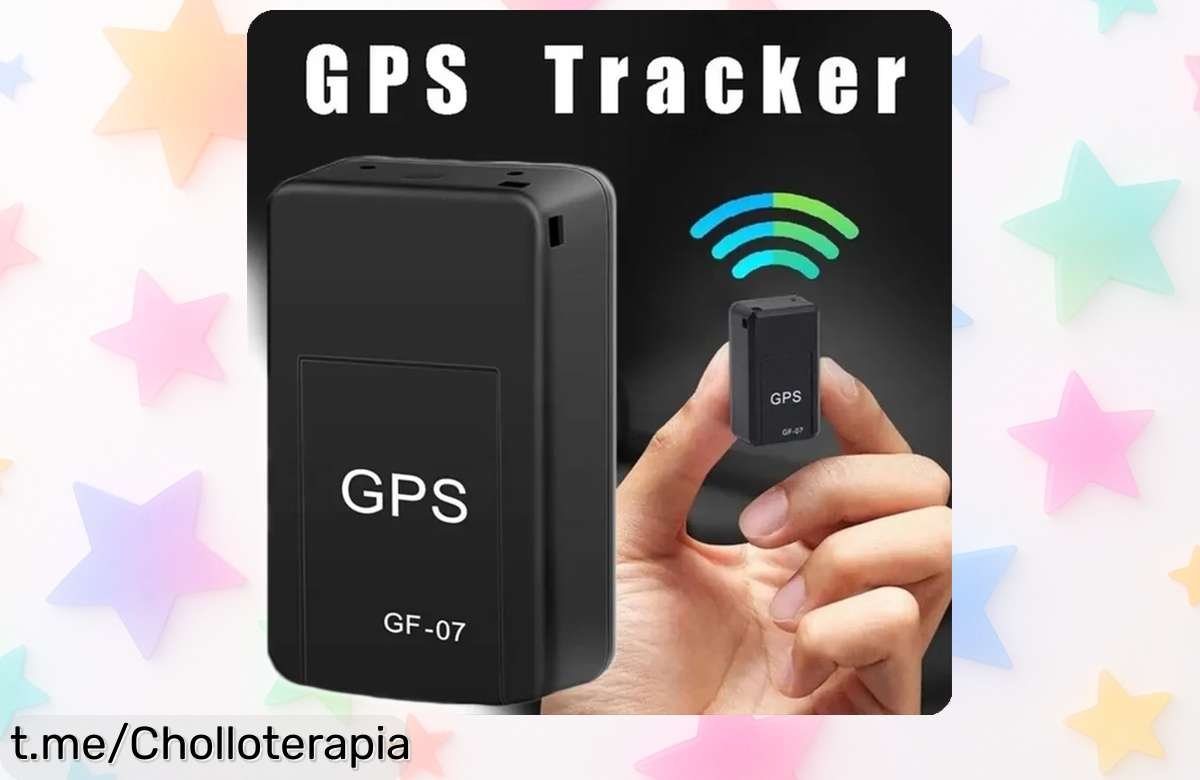 Mini localizador GPS Gf07 rígido y magnético, el chollo perfecto para tener controlados a tus seres queridos y posesiones: ¡No dejes escapar esta oferta única!