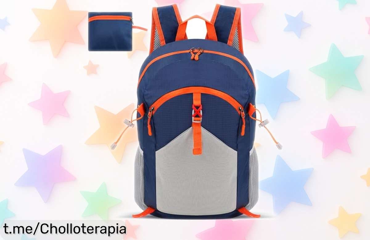 Mochila de senderismo ultraligera Cozary 28L, ¡ofertón a precio brutal! Impermeable y plegable, aprovecha esta oportunidad antes que desaparezca. Tu aventura te espera.