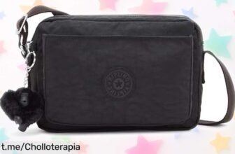 Mochila mediana Kipling Bandolera con dos compartimentos: ¡rebajón imperdible para que lleves tu estilo y todo contigo! No te quedes sin la tuya, actúa ya antes de que se acabe.