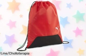 Mochila saco PUMA teamGOAL, resistente y de cierre rápido para llevarlo todo: ¡ofertón increíble que no querrás dejar pasar!