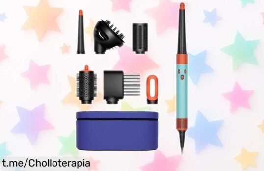 Moldeador y secador multifunción Dyson Airwrap i.d.™ a precio loco, ¡cuida tu pelo con estilo! Aprovecha este chollazo antes que se agote.