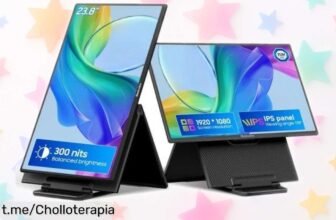 Monitor de 23,8” FullHD Blackview Table 10 con altavoces y carga inversa a precio tirado; ¡aprovéchalo antes de que se agote!