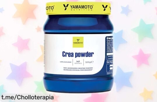 Monohidrato de creatina en polvo Yamamoto Nutrition, ¡ofertón para ganar fuerza y músculo a precio loco! No te quedes sin el tuyo, que se agotan rápido.
