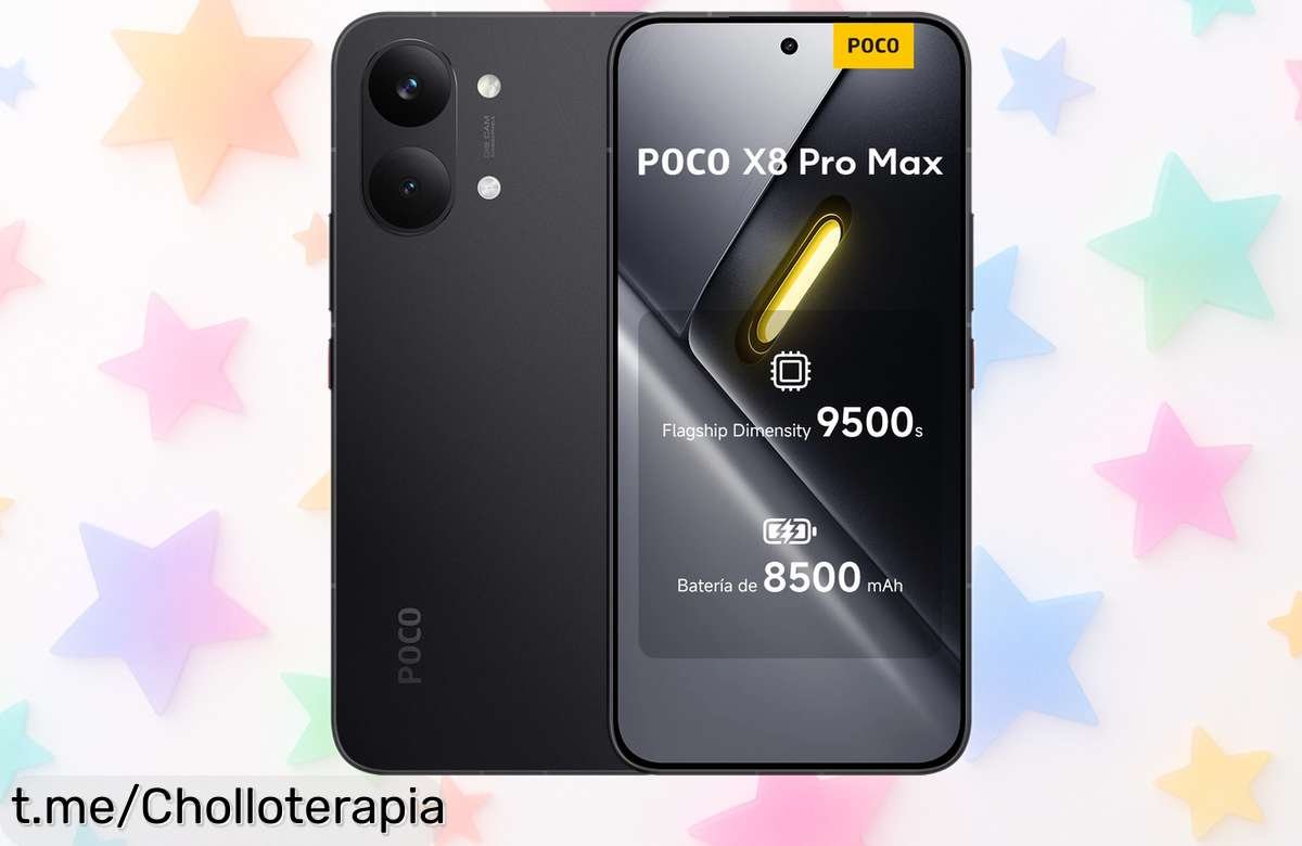 Móvil POCO X8 Pro Max con pantalla gigante AMOLED y batería brutal, ¡aprovecha este descuentazo antes de que se acabe y hazte con esta bestia ya!