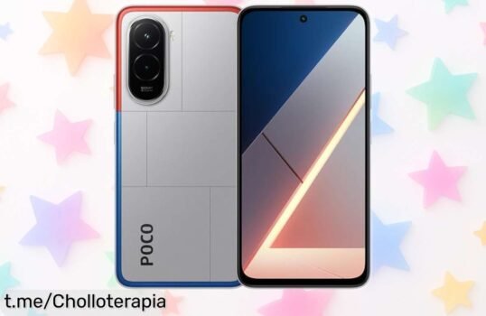 Móvil Poco M7 de Xiaomi con pantalla gigante y batería bestia: precios locos que vuelan rápido, ¡no pierdas la oportunidad de tenerlo en tus manos!